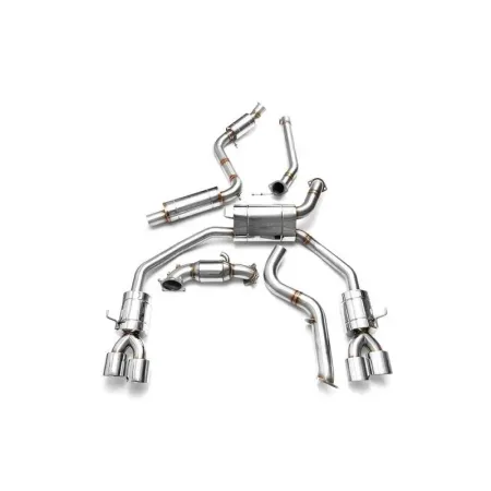 Kompletny układ wydechowy HONDA Civic Type R Fk2 2.0T z katalizatorem Euro 4 100 CPSI