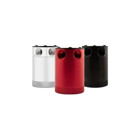 Uniwersalny oil catch tank Mishimoto 2 Porty czerwony