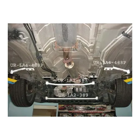 Rozpórka przednia dolna (Front Lower Tiebar) Ultra Racing Honda Accord 03-08 4D