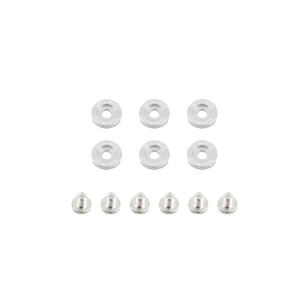 Ozdobne śrubki i podkładki Mishimoto Fender Washer Kit małe srebrne