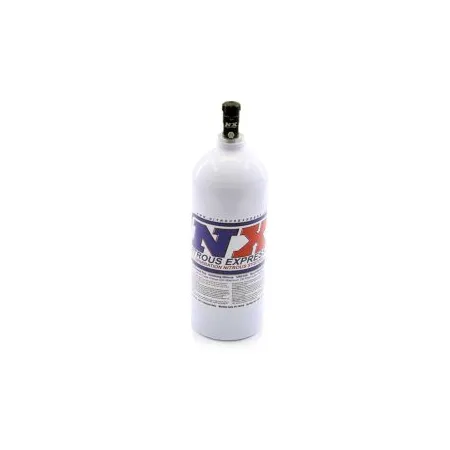5Lb Bottle with Motorcycle Valve 5.25 Dia. x 16.14 Tall Nitrous Express NX 11055