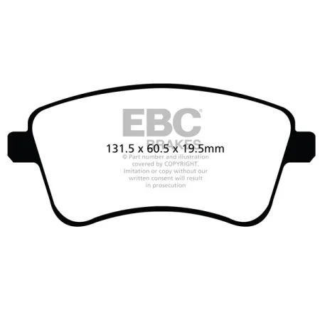 DPX2099 Klocki hamulcowe ULTIMAX2 EBC Brakes KIA Venga