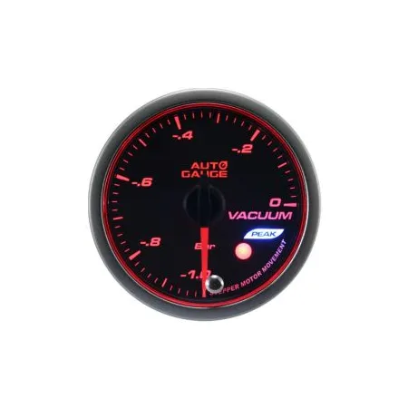 Wskaźnik New Auto Gauge Posciśnienie seria Stepper Motor Peak 52mm bursztynowy