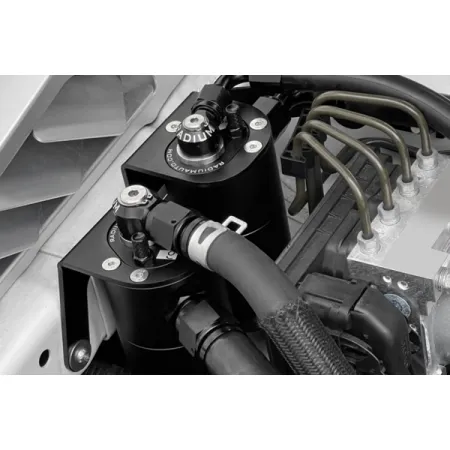 Dual Catch Can Kit PCV for Subaru WRX 15-21 Fluid Lock Radium Engineering