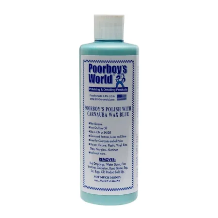POORBOY'S WORLD Polish with Carnauba Wax Blue 473ml