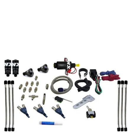 Three Cylinder Piranha System without Bottle Nitrous Express NX 60033-00P
