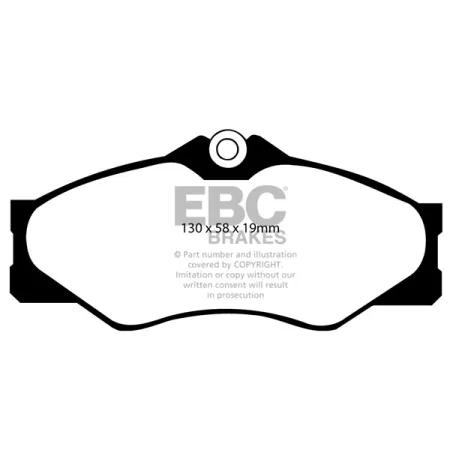 DP654 Klocki hamulcowe ULTIMAX2 EBC Brakes Volkswagen Caravelle Volkswagen COMMERCIAL LT Transporter Kombi/Camper T3 LT 35 LT 40 LT 45 LT 50 LT 55