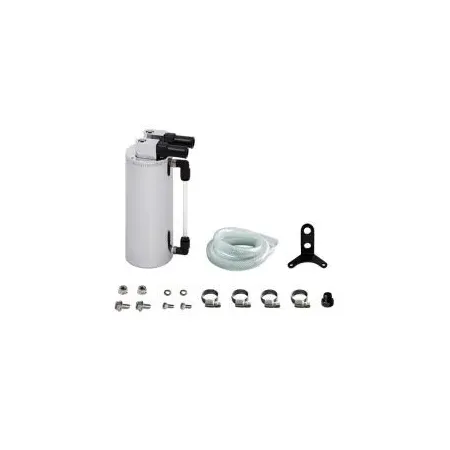 Mishimoto Aluminum Oil Catch Can - Small Silver