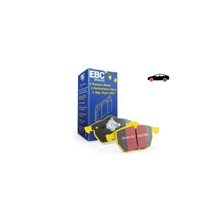 DP4120R Klocki hamulcowe YELLOWSTUFF EBC Brakes Alfa Romeo TZ1 ALVIS TD21 TE21 TF21 ASA 1000 GT Aston Martin DB4 Vantage BMW 507 700 2600 502 3200 502