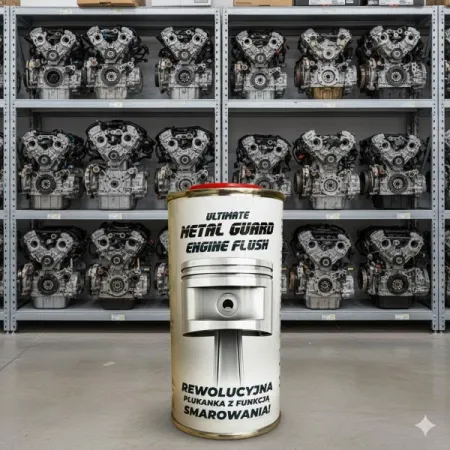Metal Guard Engine Flush Płukanka Silnika z Funkcją Smarowania 400ml