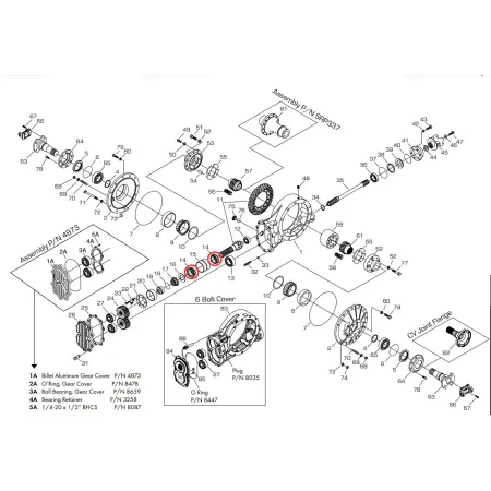 Winters Stożek łożyska wałka zębnika 7308