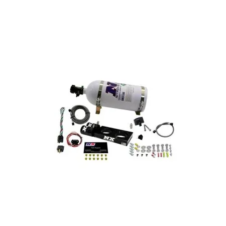 3 Valve Plate System with 5Lb Bottle for Ford Mustang 4.6L (35-150Hp) Nitrous Express NX 20947-05