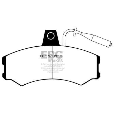 DP425 Klocki hamulcowe ULTIMAX2 EBC Brakes
