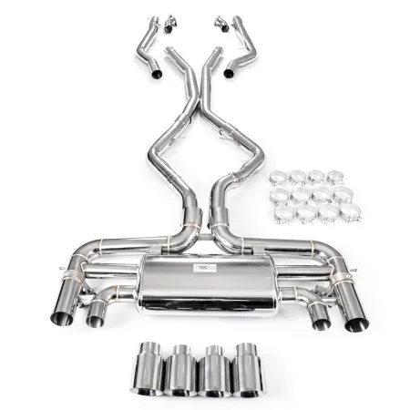 Aktywny układ wydechowy z klapami Cat-Back FMIC.Pro BMW X5M X6M F85 F86 4.4T S63 2015-2019