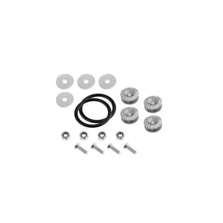 Zapinki Zderzaka Quick Release JRspec srebrne