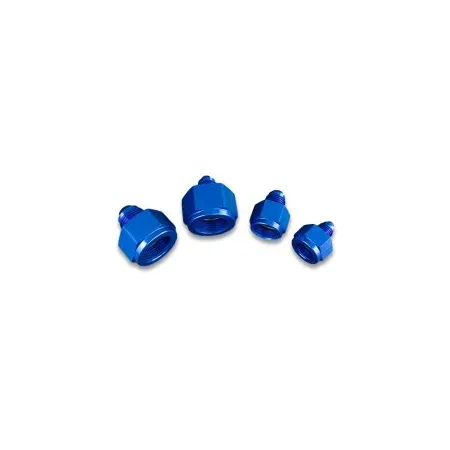 AN6 AN4 JIC Nypel adapter redukcyjny prosty żeńsko męski Niebieski