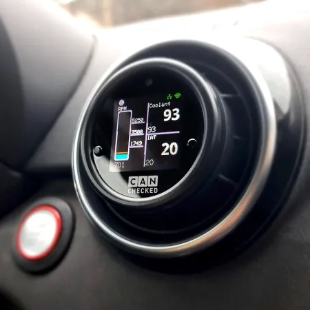 CANchecked Wyświetlacz parametrów MFD15 GEN2 Audi A1 S1 LHD / RHD 2014 - 2018