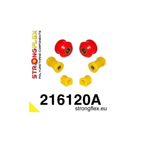 216120A: Zestaw poliuretanowy zawieszenia przedniego sport Toyota Celica MK6 ST202