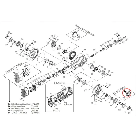 Winters Flansza wyjściowa przegubu CV 930 31 zębów (Spline) 930 SR2944-31