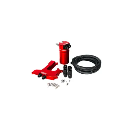 Oil Catch Can Kit Large RTMG Performance for 1.8 / 2.0 TSI - Purple AN10