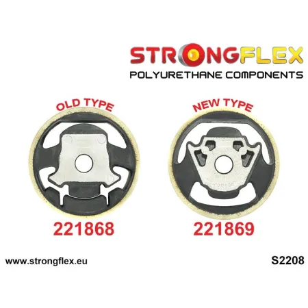 221868B: Wkładka dolnej poduszki silnika Audi A3