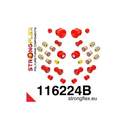 116224B: Kompletny zestaw zawieszenia Mercedes R129