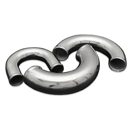 Kolanko aluminiowe 180' 95mm, 30cm