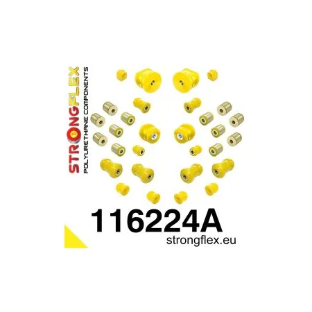 116224A: Kompletny zestaw zawieszenia SPORT Mercedes R129