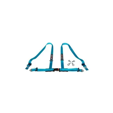 DriftShop 4 Point Harness 2" Miami Blue Road Approved ECE