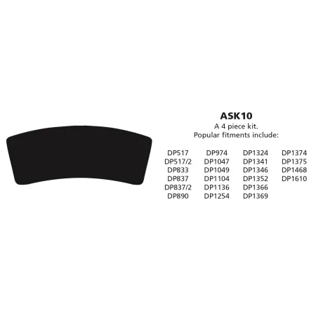 ASK10 Anti-squeal shim kits EBC Brakes