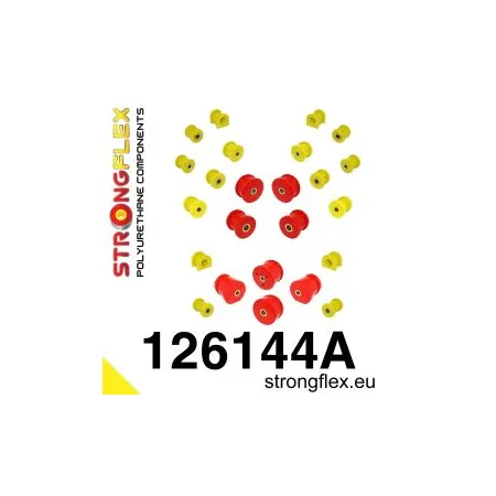 126144A: Zestaw poliuretanowy kompletny SPORT Mitsubishi Lancer EVO 7/8/9