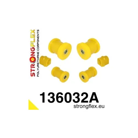 136032A: Zestaw poliuretanowy zawieszenia przedniego SPORT Opel Astra G