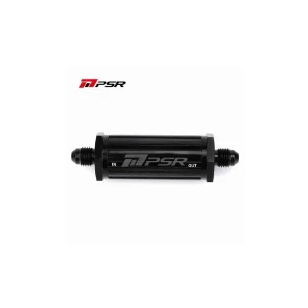 Pulsar PSR In Line Oil Filter Fitting Size -4AN 80 Micron Filter Inside