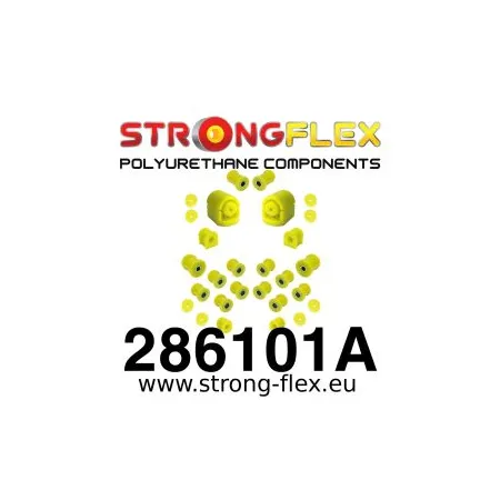 286101A: Zestaw poliuretanowy kompletny SPORT Nissan 100NX