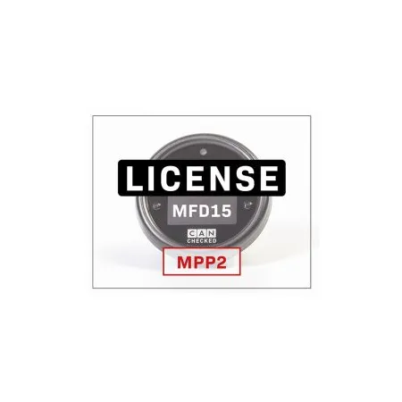 CANchecked Licencja MFD15 MPP2