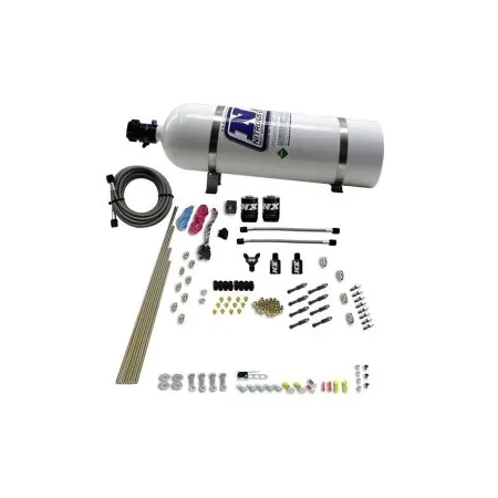8-Cyl Dry Direct Port Nitrous System 15LB Nitrous Express NX 93006-15