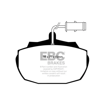 DP471 Klocki hamulcowe ULTIMAX2 EBC Brakes Austin Ambassador