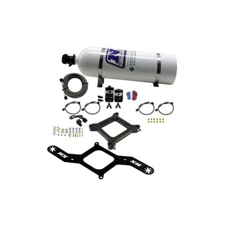 4150 Assassin Plate Gasoline RNC 250-750Hp with 15Lb Bottle Nitrous Express NX 67140-15