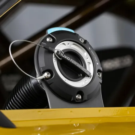 Steel mounting bracket for Remote filler cap with M6 bolts Nuke Performance