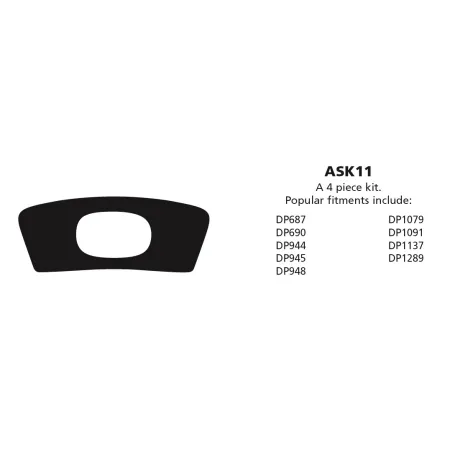 ASK11 Anti-squeal shim kits EBC Brakes