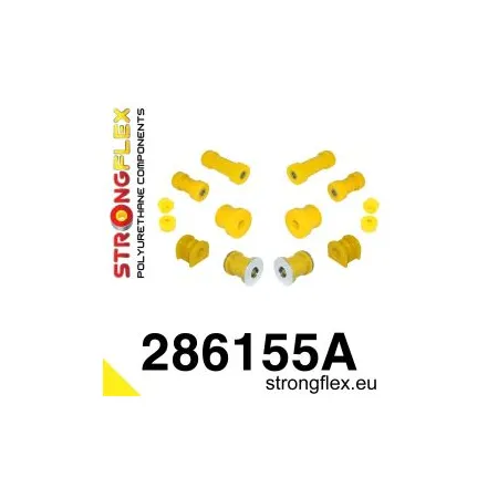 286155A: Zestaw poliuretanowy zawieszenia przedniego SPORT Nissan Primera P11