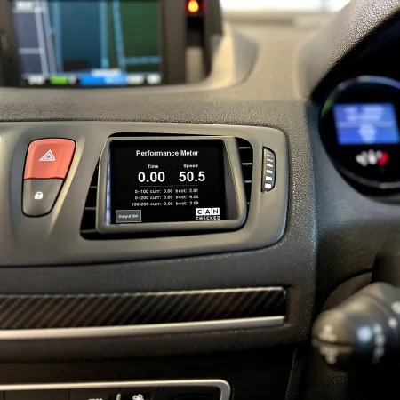 CANchecked Display MFD32 Gen2 with VAG OBD-cable for Renault Megane MK3 RHD 08-16