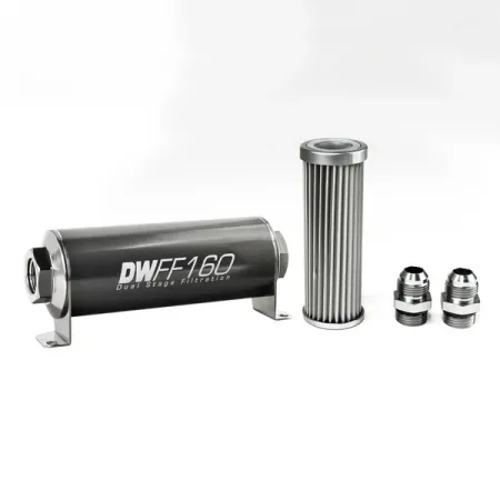 DeatschWerks In-Line Fuel Filter Kit -10AN 5micron 160mm