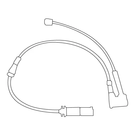 EFA186 Czujnik zużycia klocków hamulcowych EBC Brakes BMW 1 Series F40 116 1 Series F40 118 1 Series F40 120 1 Series xDrive F40 120 1 Series xDrive F