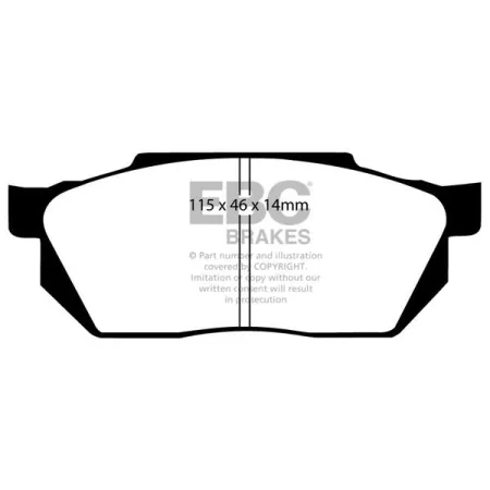 DP450 Klocki hamulcowe ULTIMAX2 EBC Brakes