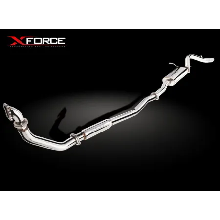 Układ wydechowy XForce Nissan Navara 1997-2009 D22 3.0L Turbo Diesel