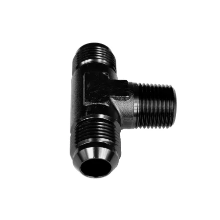 TRÓJNIK MĘSKI/MĘSKI/MĘSKI AN8-3/8 NPT-AN8 Czarny