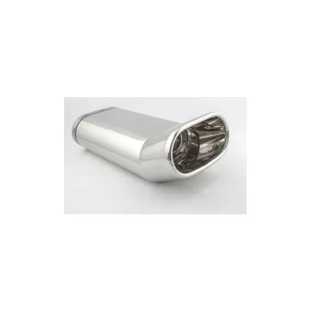 Uniwersalna końcówka tłumika owalna 145×75mm długość 280mm