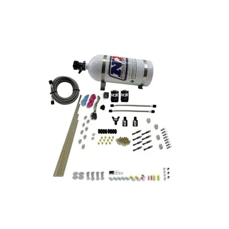 8-Cyl Dry Direct Port Nitrous System 10LB Nitrous Express NX 93006-10
