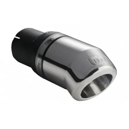 Uniwersalna końcówka tłumika okrągła 80mm długość 120mm średnica montażowa 50mm